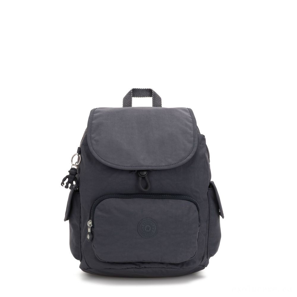 Going Out of Business Sale - Kipling Area KIT S Tiny Backpack Night Grey. - X-travaganza:£28[jcbag6479ba]