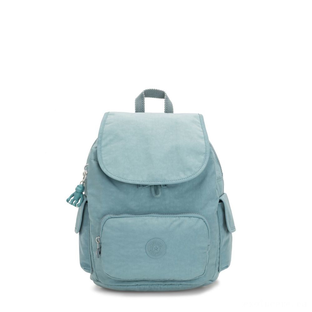 Price Reduction - Kipling Area KIT S Tiny Backpack Aqua Freeze. - Two-for-One Tuesday:£27[jcbag6480ba]
