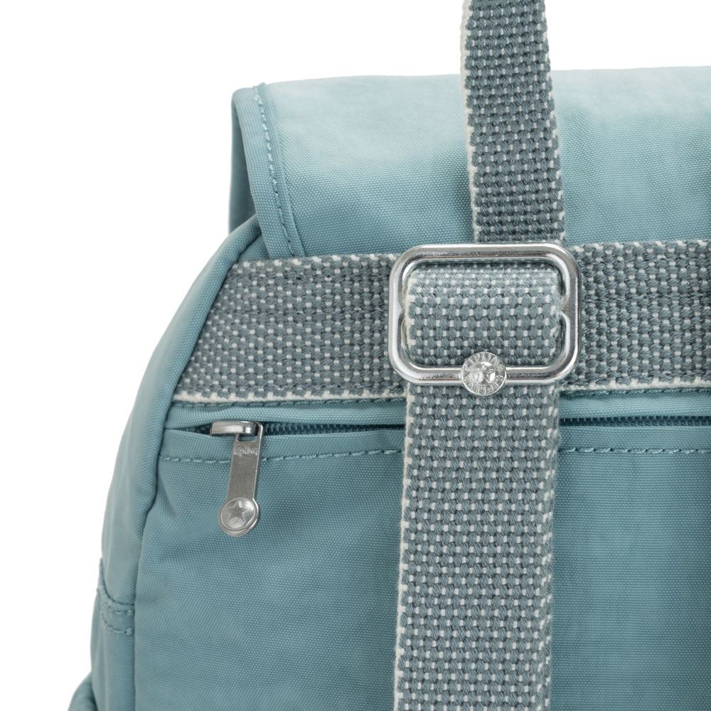 80% Off - Kipling Area PACK S Little Backpack Aqua Frost. - Valentine's Day Value-Packed Variety Show:£28[libag6480nk]