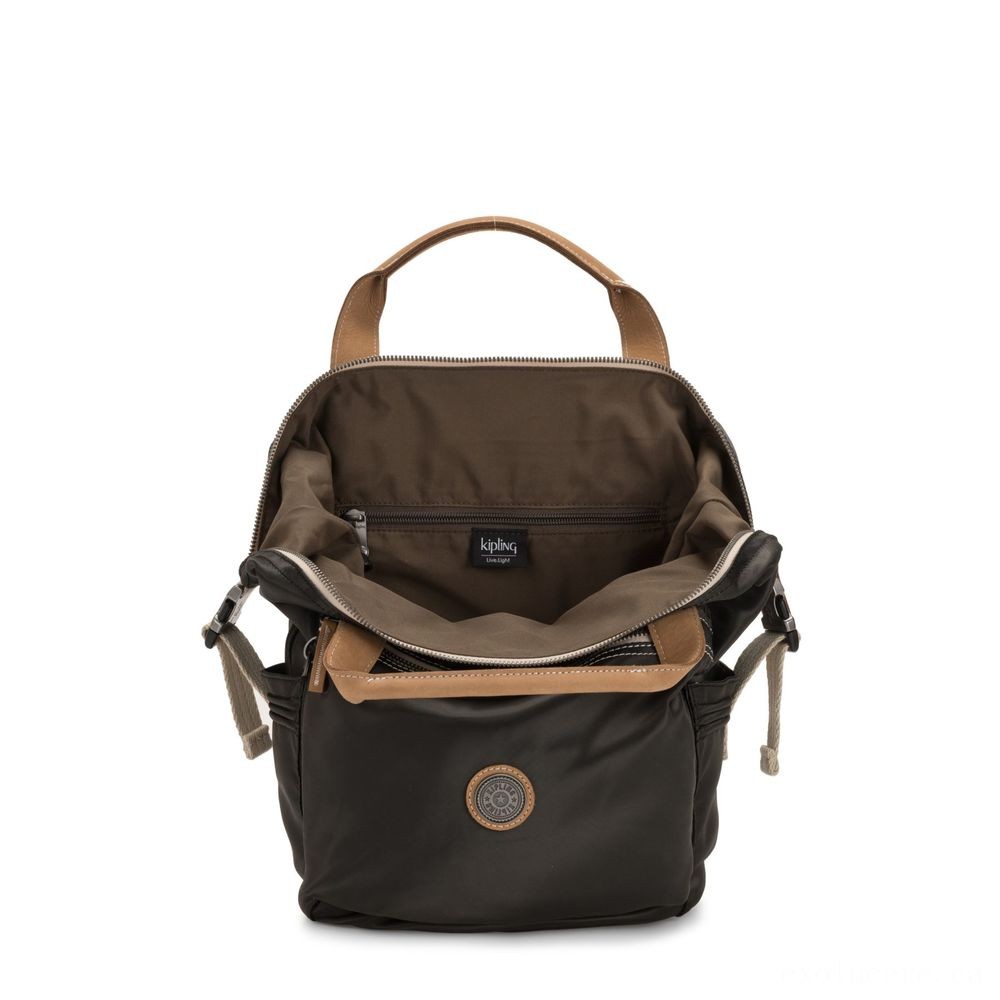 80% Off - Kipling TSUKI S Tiny Knapsack along with semi easily-removed straps Delicate African-american. - Mid-Season:£53