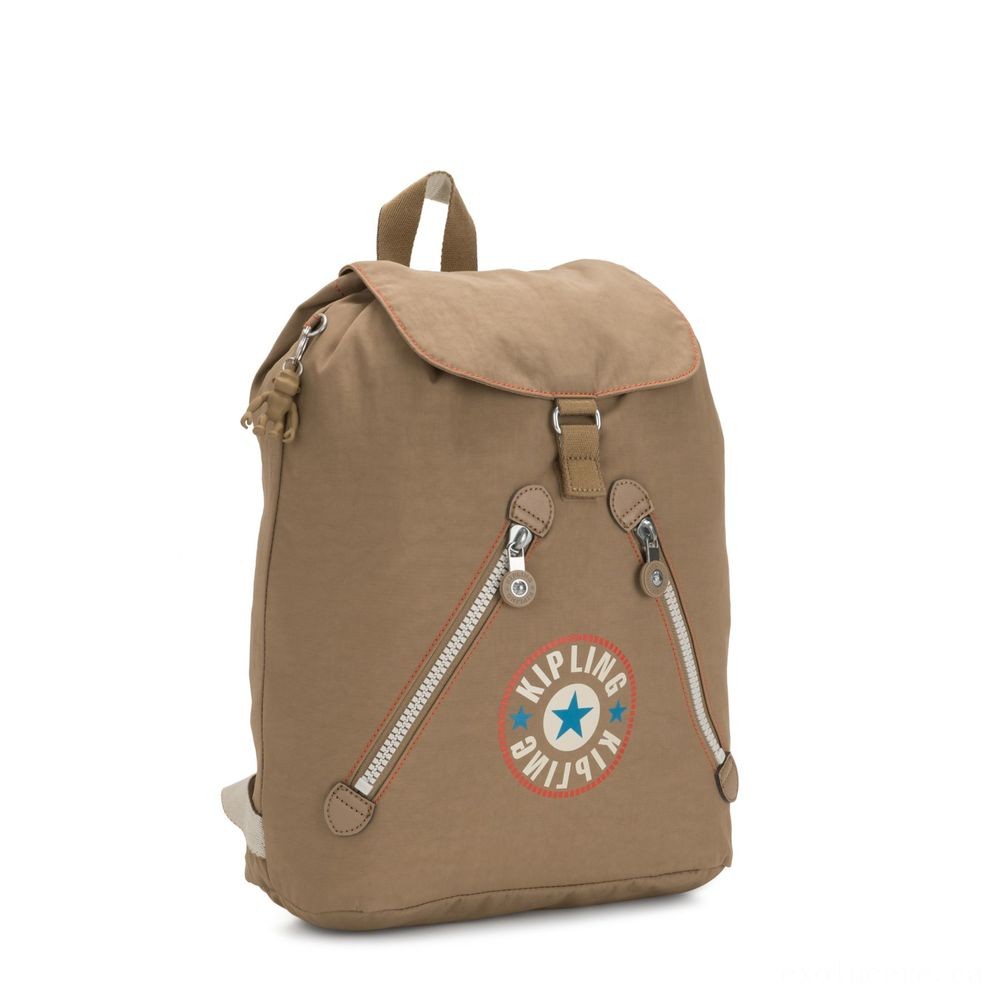 Kipling basics Tool backpack Sand Block.