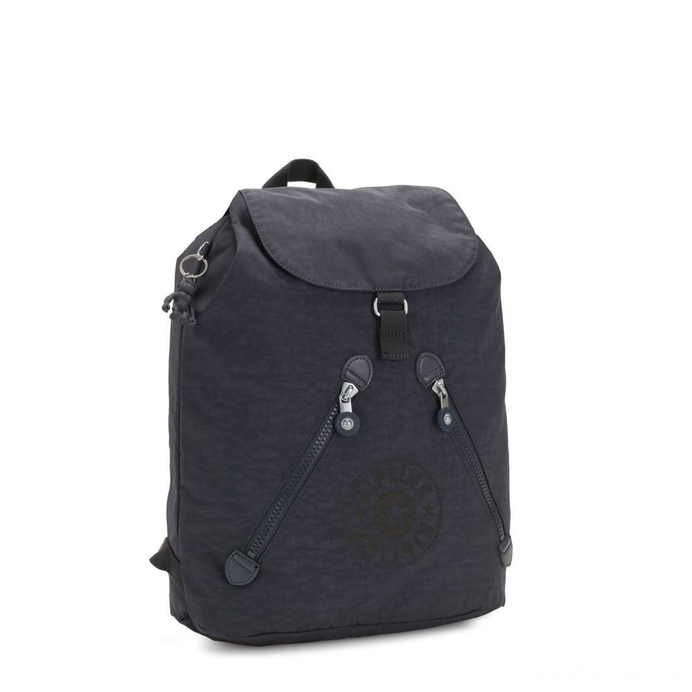Kipling Basic NC Backpack with 2 Zipped Wallets Night Grey Nc.