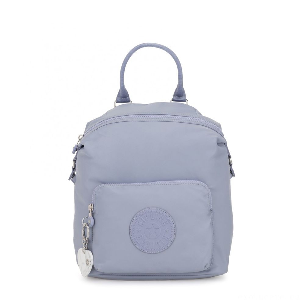 Kipling NALEB Small Backpack along with tablet sleeve Belgian Blue.