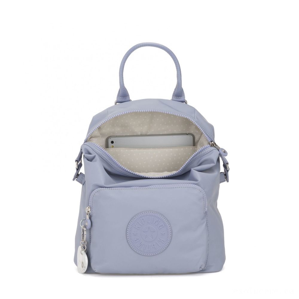 Holiday Sale - Kipling NALEB Small Knapsack with tablet sleeve Belgian Blue. - Two-for-One Tuesday:£52[libag6514nk]