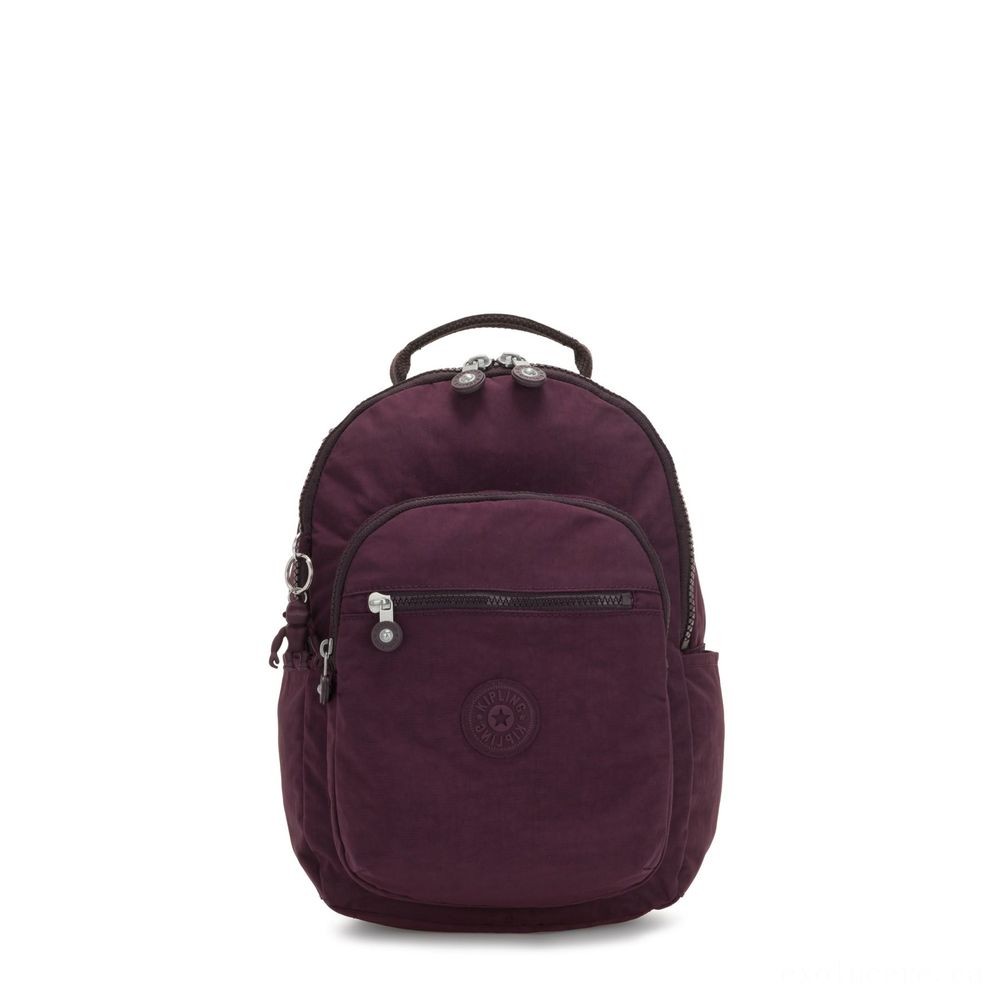  Kipling SEOUL S Tiny Bag with Tablet Compartment Dark Plum<br>.