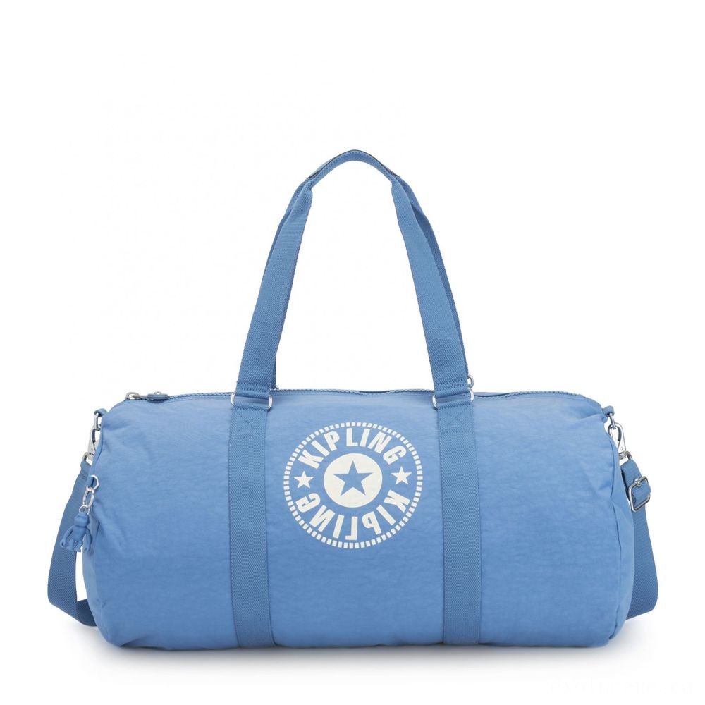 Kipling ONALO L Large Duffle Bag with Zipped Inside Pocket Dynamic Blue.