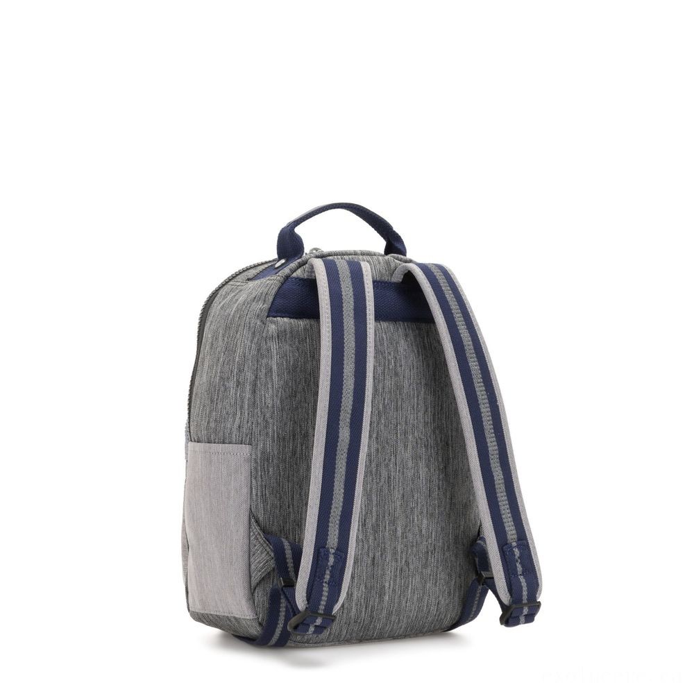 Three for the Price of Two - Kipling SEOUL GO S Small Backpack Ash Jeans Bl<br>. - Click and Collect Cash Cow:£41[nebag6536ca]