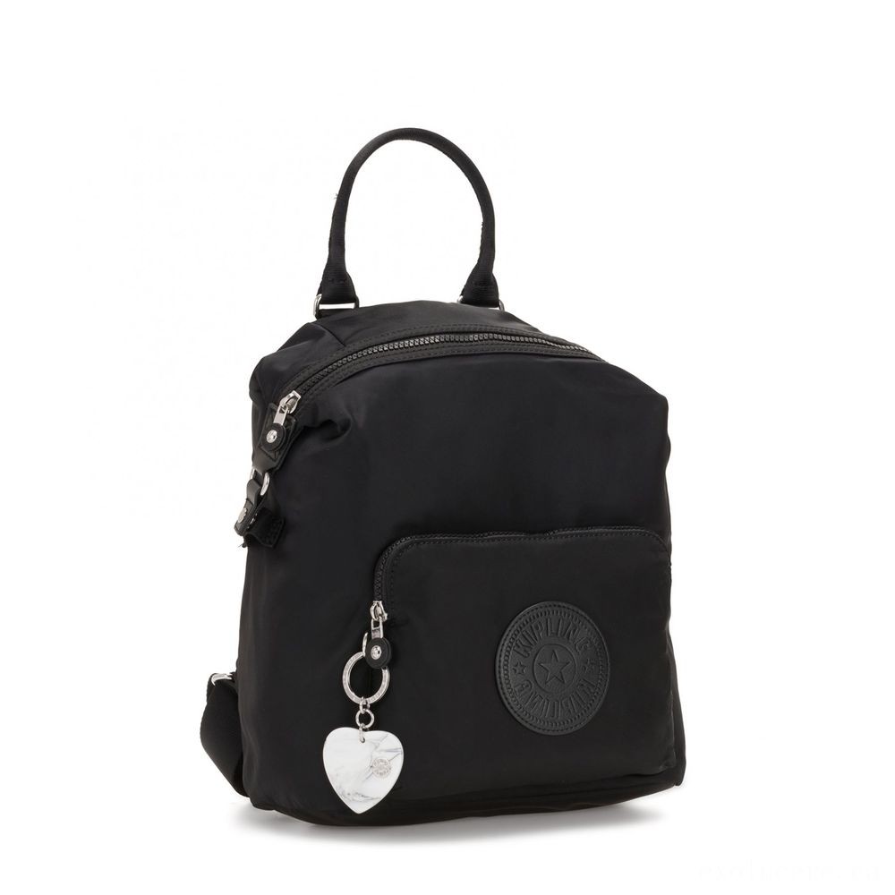 Kipling NALEB Small Backpack along with tablet sleeve Meteorite.