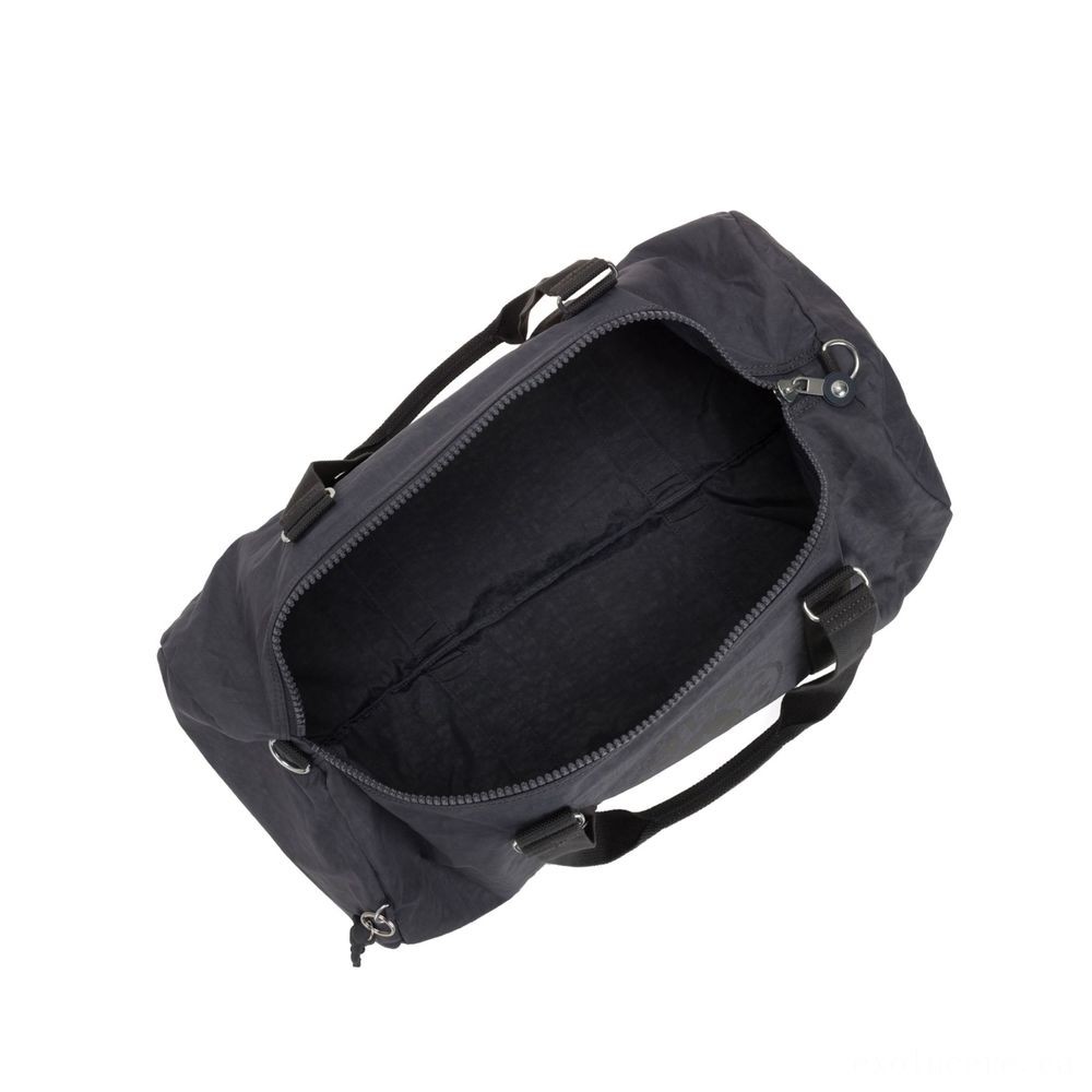 Price Crash - Kipling ONALO L Large Duffle Bag with Zipped Inside Pocket Evening Grey Nc. - Internet Inventory Blowout:£30