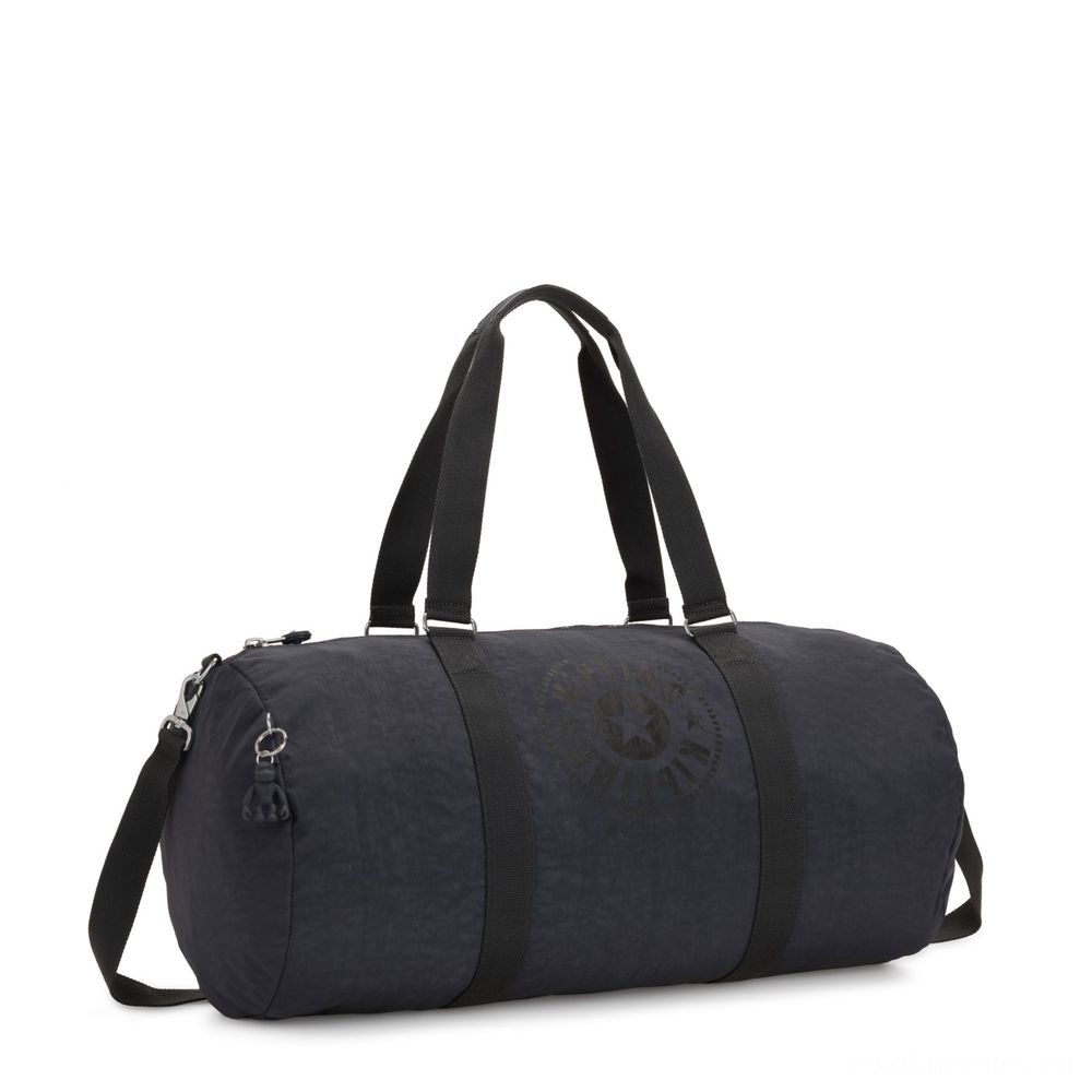 Kipling ONALO L Big Duffle Bag along with Zipped Inside Pocket Evening Grey Nc.