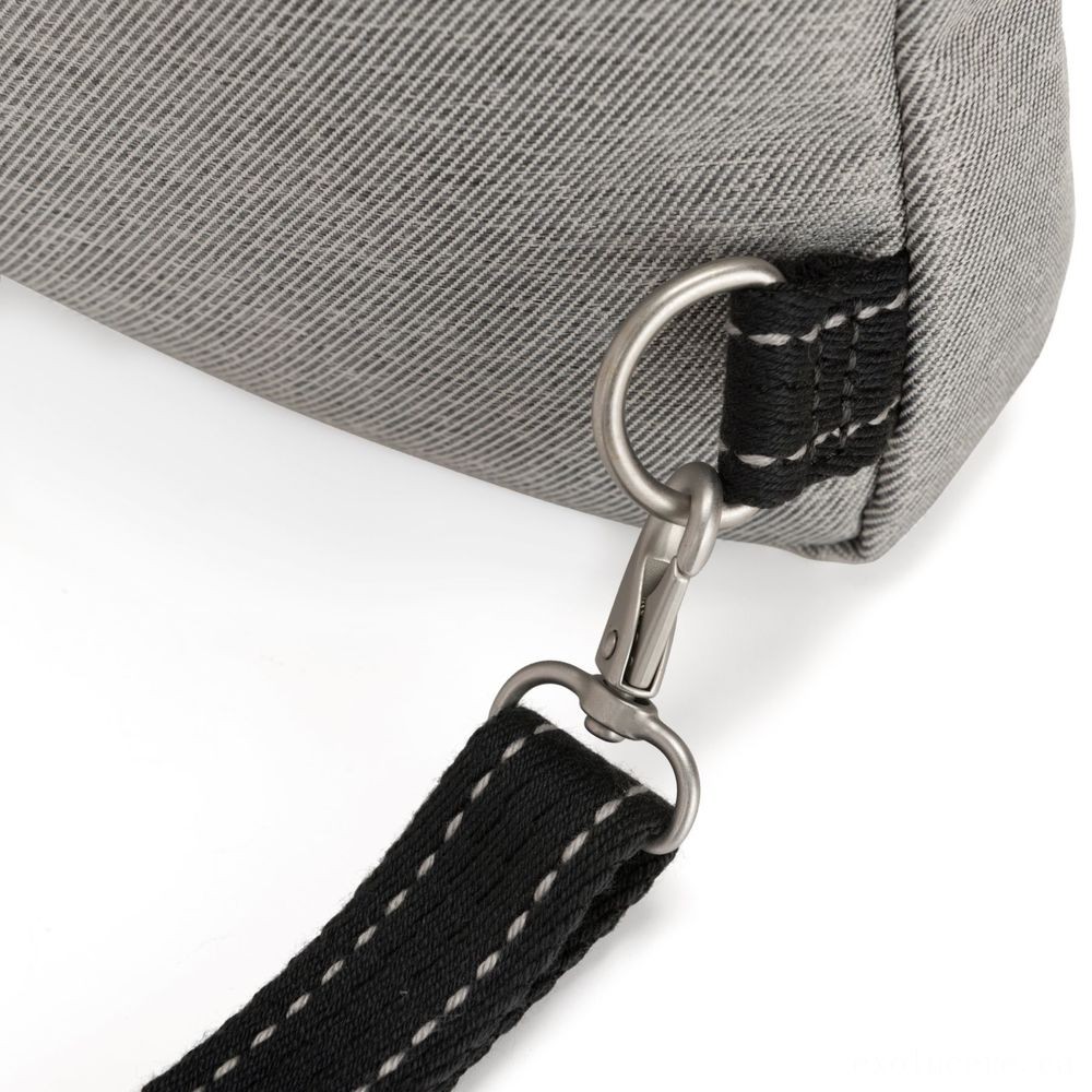 Kipling KOMORI S Small 2-in-1 Backpack and Ladies Handbag Chalk Grey.