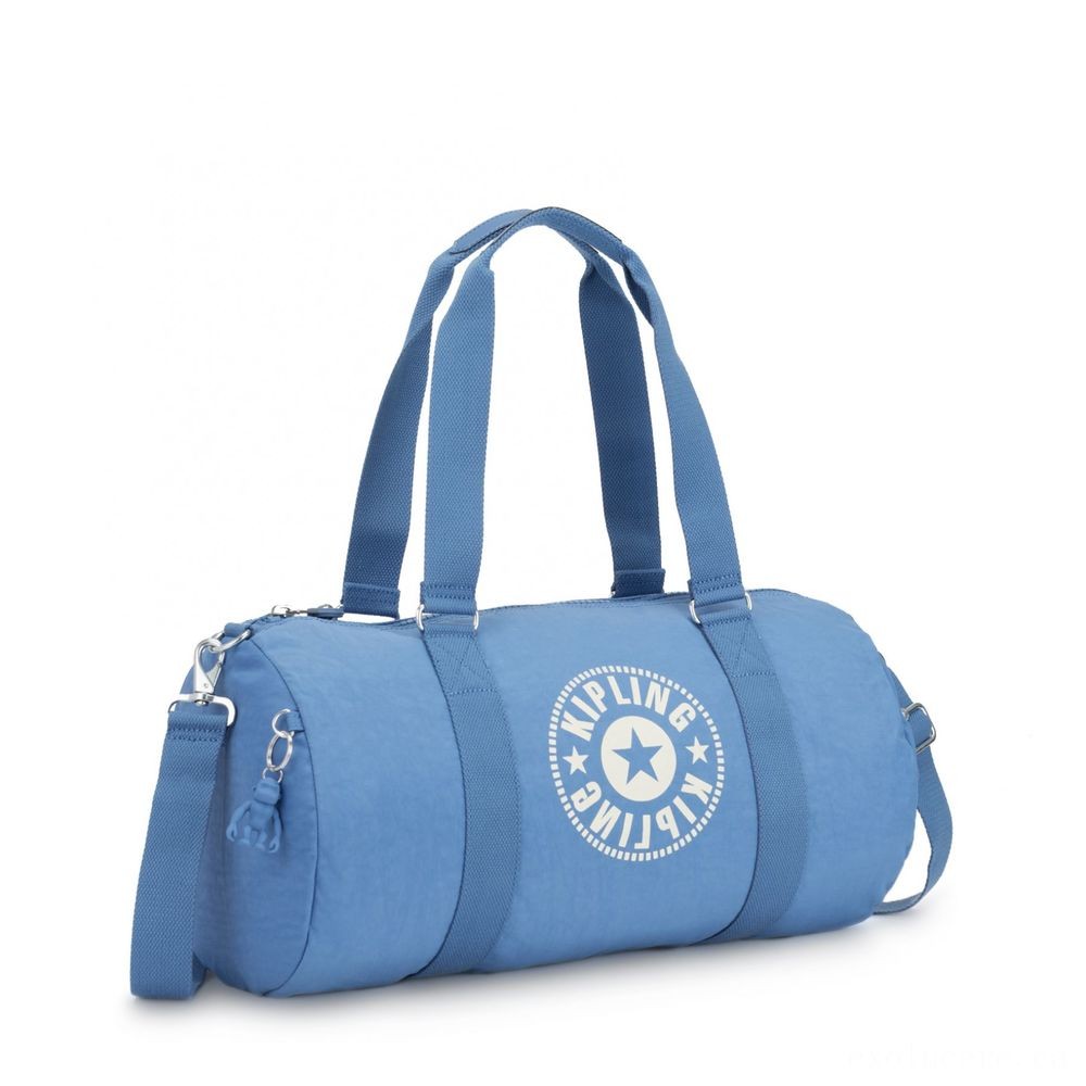 Cyber Monday Sale - Kipling ONALO Multifunctional Duffle Bag Dynamic Blue. - Two-for-One:£23[cobag6582li]