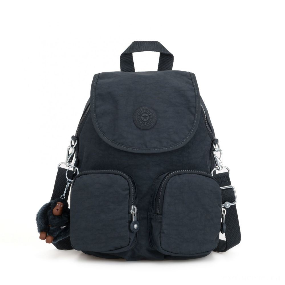 Curbside Pickup Sale -  Kipling FIREFLY UP Tiny Bag Covertible To Shoulder Bag Accurate Navy  - Half-Price Hootenanny:£42[chbag6583ar]