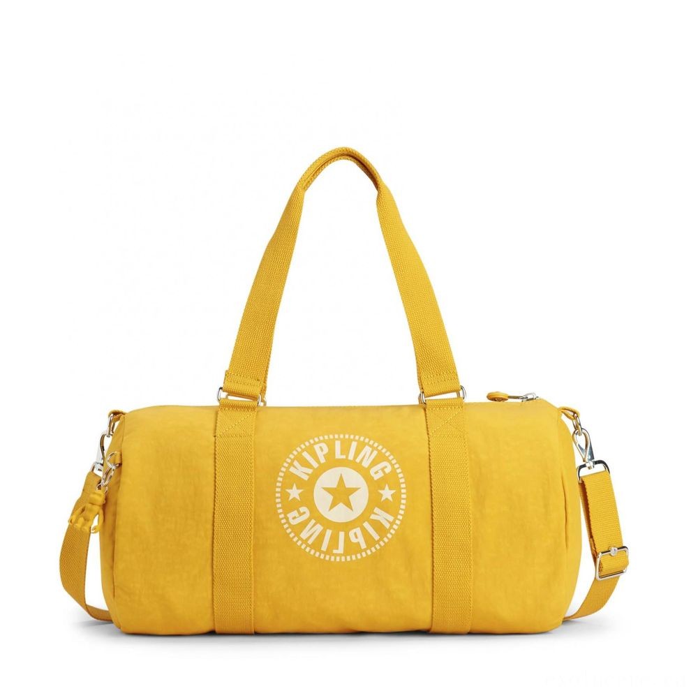 Back to School Sale - Kipling ONALO Multifunctional Duffle Bag Lively Yellow. - Internet Inventory Blowout:£41[labag6596ma]