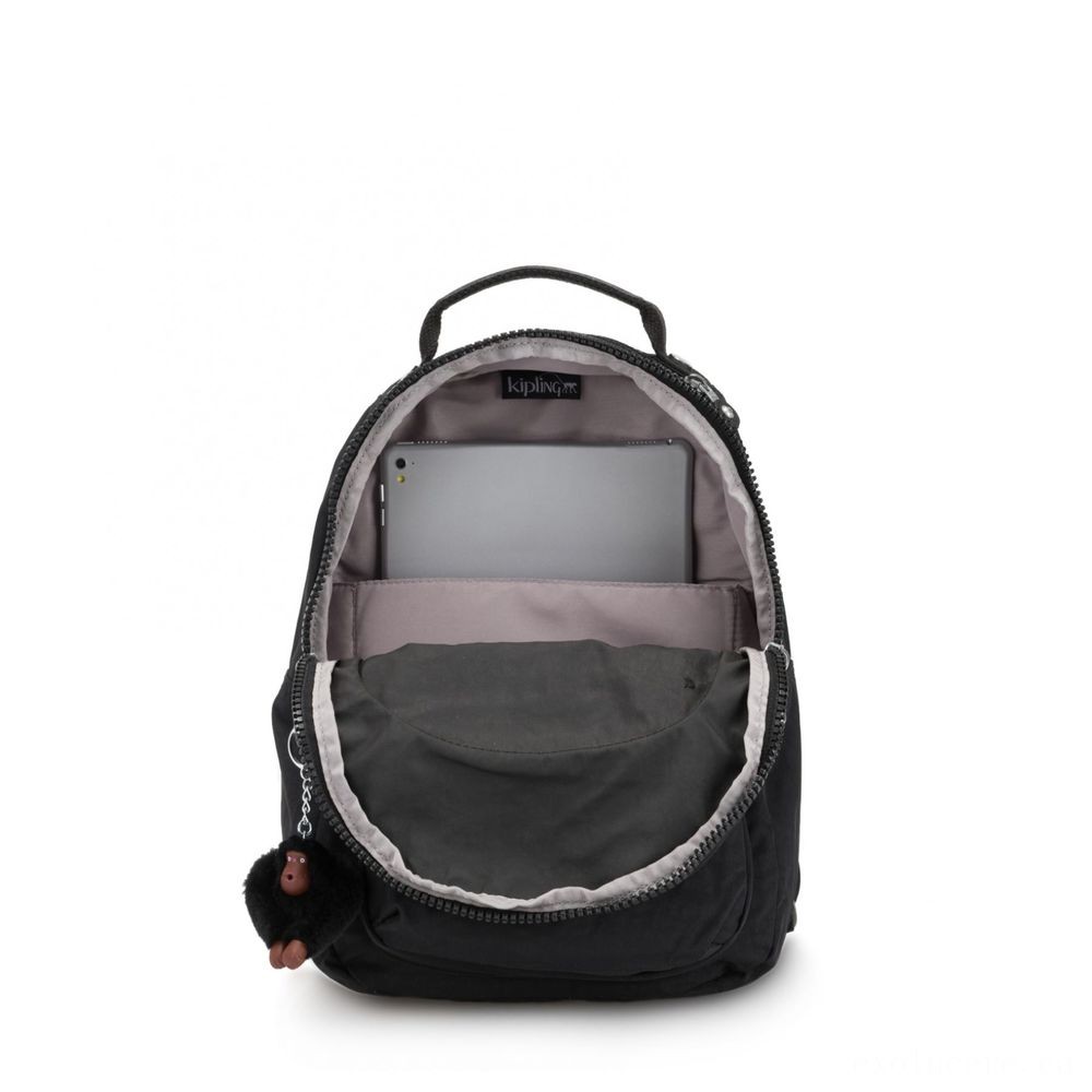 Kipling CLAS SEOUL S Bag along with Tablet Computer Area Real Black.