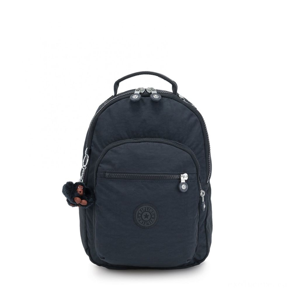 Kipling CLAS SEOUL S Backpack along with Tablet Computer Compartment Accurate Navy.