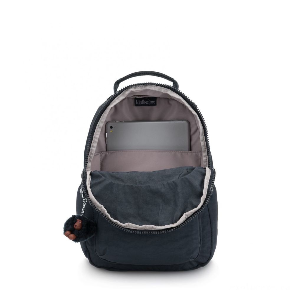 Liquidation Sale - Kipling CLAS SEOUL S Bag with Tablet Area Accurate Navy. - Price Drop Party:£40[ambag6601az]