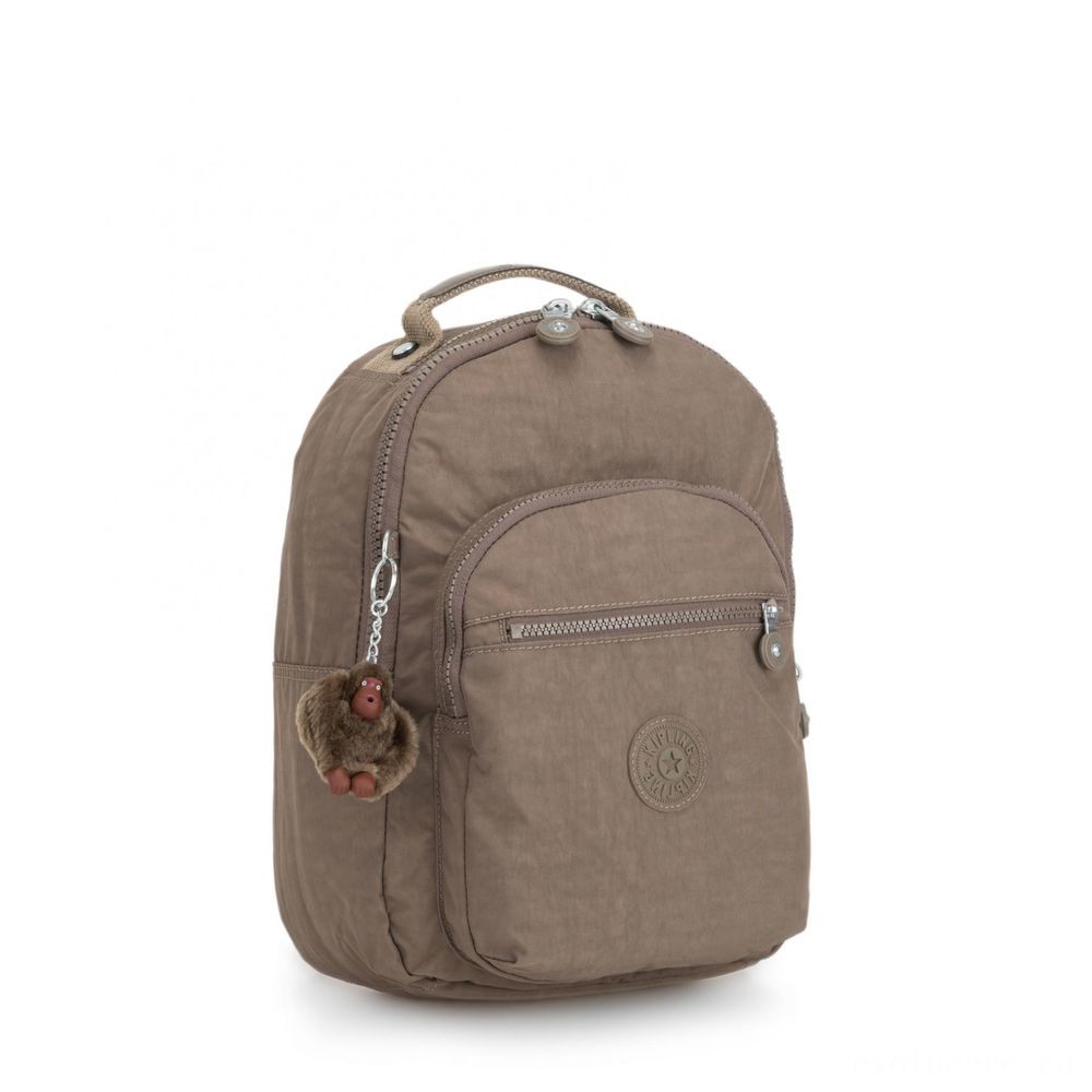 Kipling CLAS SEOUL S Bag along with Tablet Computer Chamber Correct Beige.