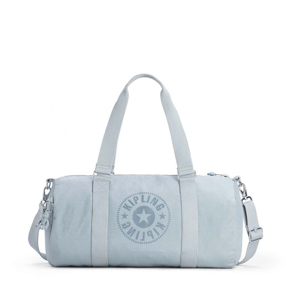 Clearance - Kipling ONALO Multifunctional Duffle Bag Mellow Blue C. - End-of-Year Extravaganza:£42