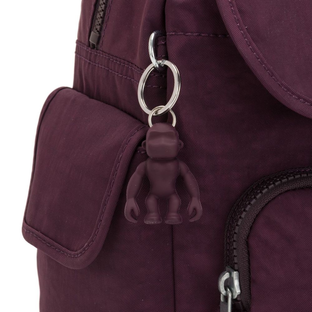 Kipling Metropolitan Area BUNDLE MINI Metropolitan Area Pack Mini Backpack Dark Plum.