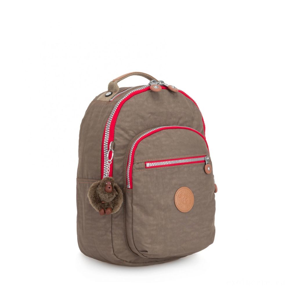 Kipling CLAS SEOUL S Knapsack along with Tablet Computer Chamber Accurate Light tan C.