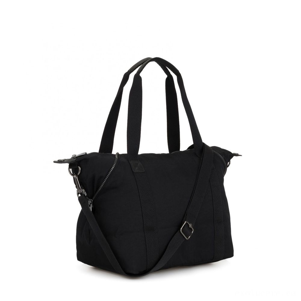 Kipling Craft Handbag with Removable Straps Abundant Black.