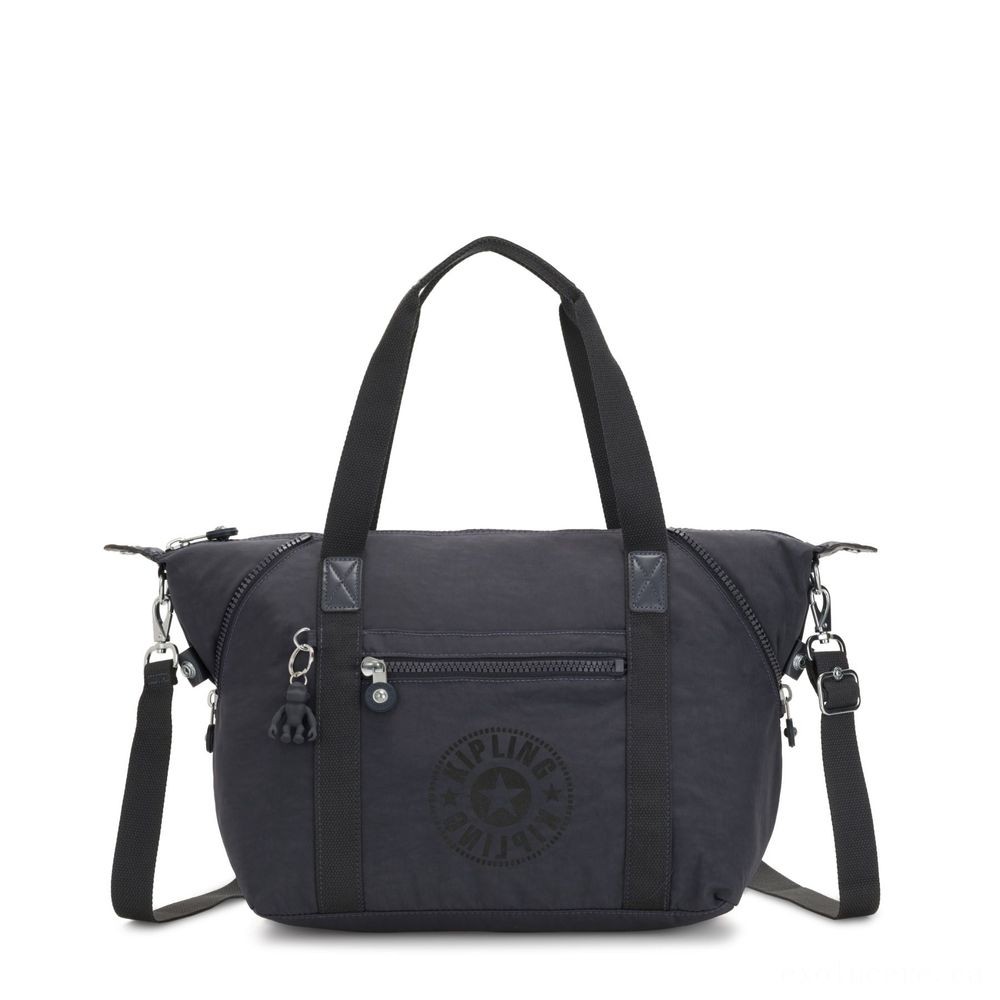 Summer Sale - Kipling Craft NC Light In Weight Tote Evening Grey Nc. - Web Warehouse Clearance Carnival:£29[jcbag6664ba]