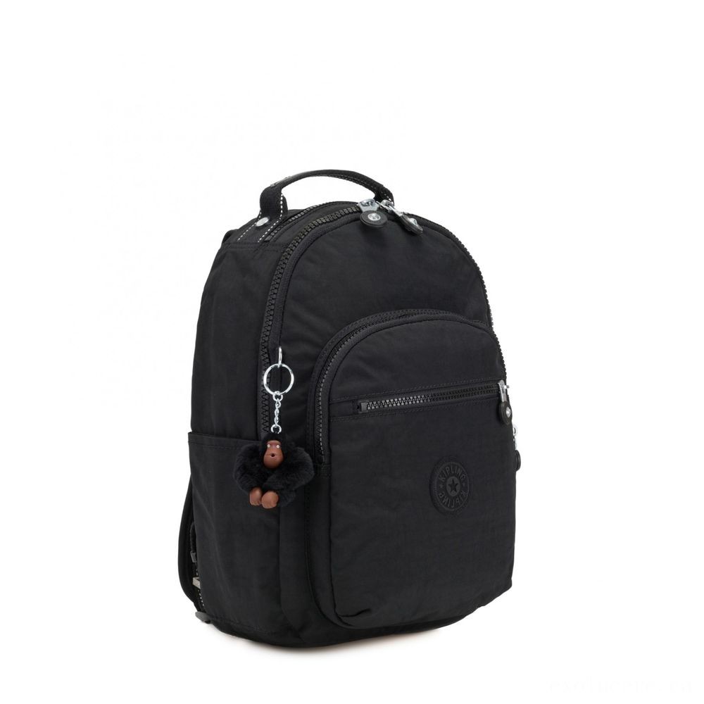 Kipling SEOUL GO S Small Backpack Accurate Black.