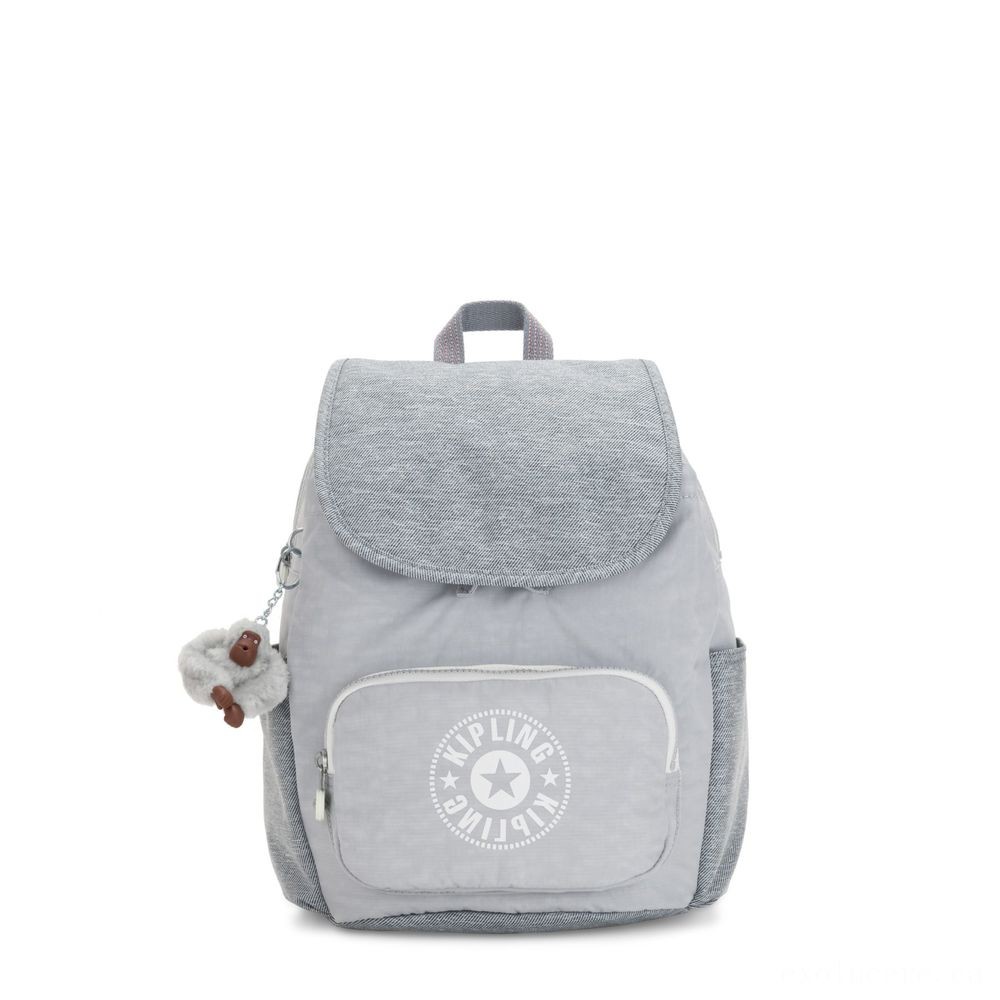 July 4th Sale -  Kipling HANA S Small backpack Energetic Grey C. - Boxing Day Blowout:£23