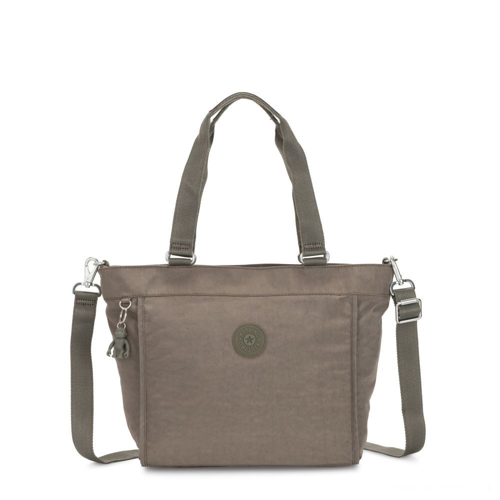Kipling Brand New CONSUMER S Small Handbag Along With Removable Shoulder Band Seagrass