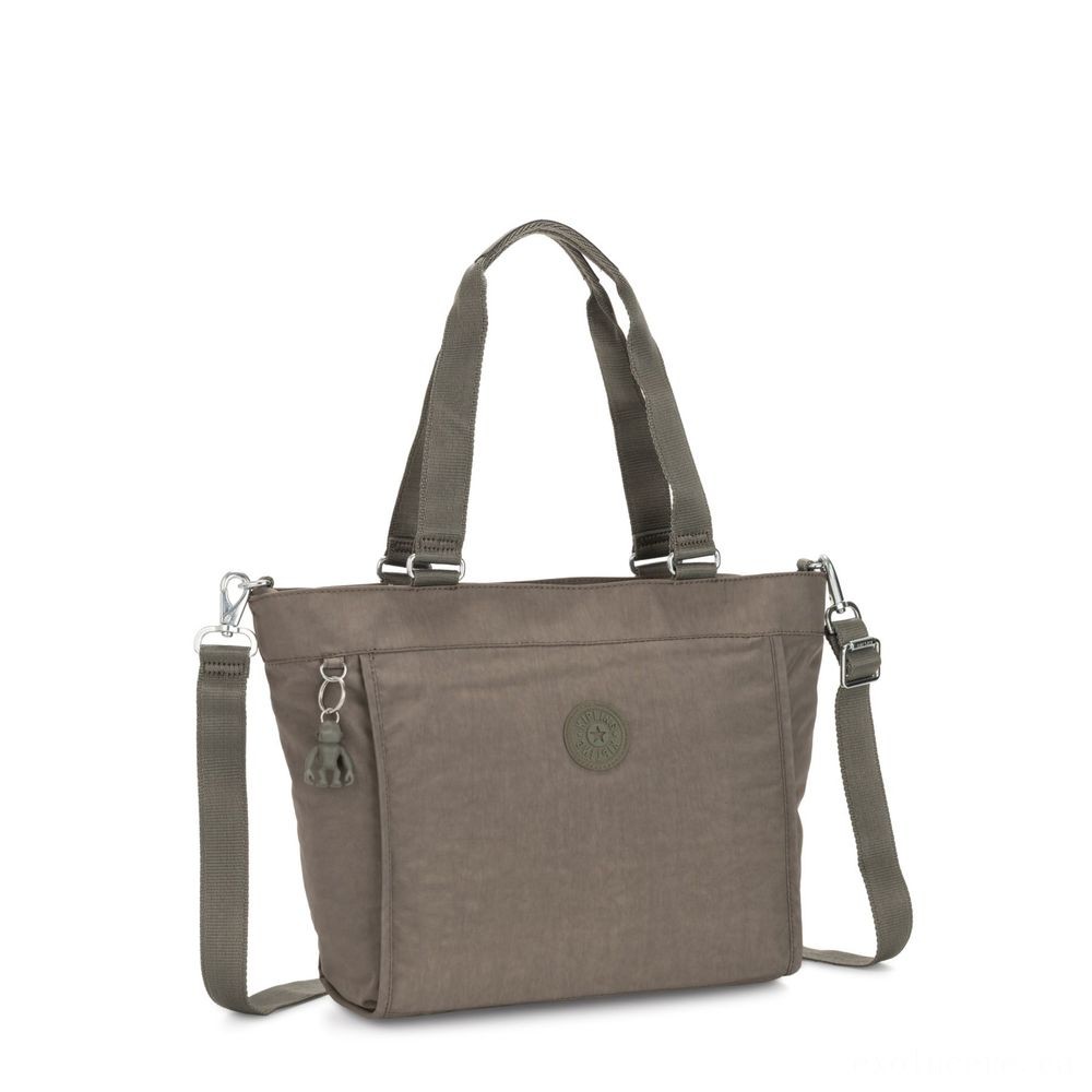 Kipling NEW SHOPPER S Tiny Handbag Along With Completely Removable Shoulder Band Seagrass