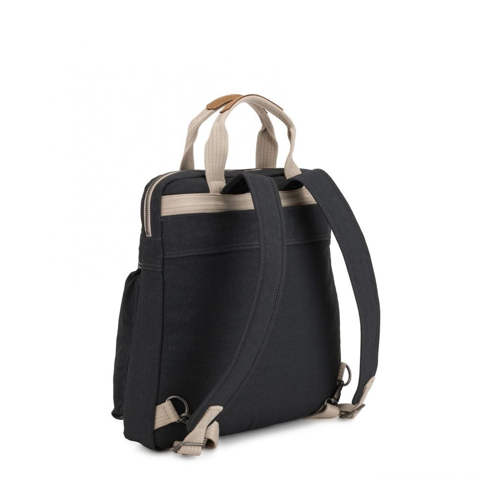 Kipling KOMORI S Small 2-in-1 Backpack and also Ladies Handbag Casual Grey.