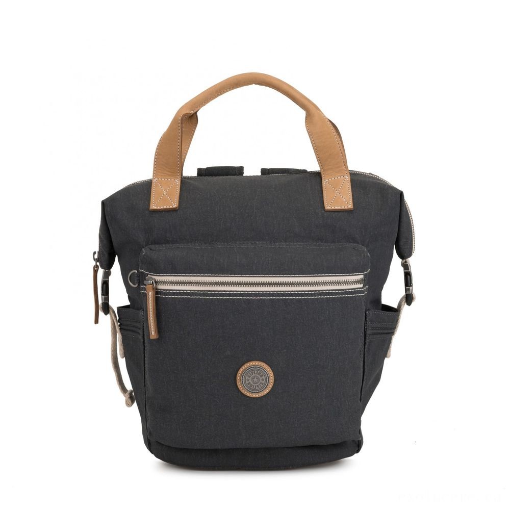 Year-End Clearance Sale - Kipling TSUKI S Little Bag along with semi removable straps Laid-back Grey. - Steal:£66