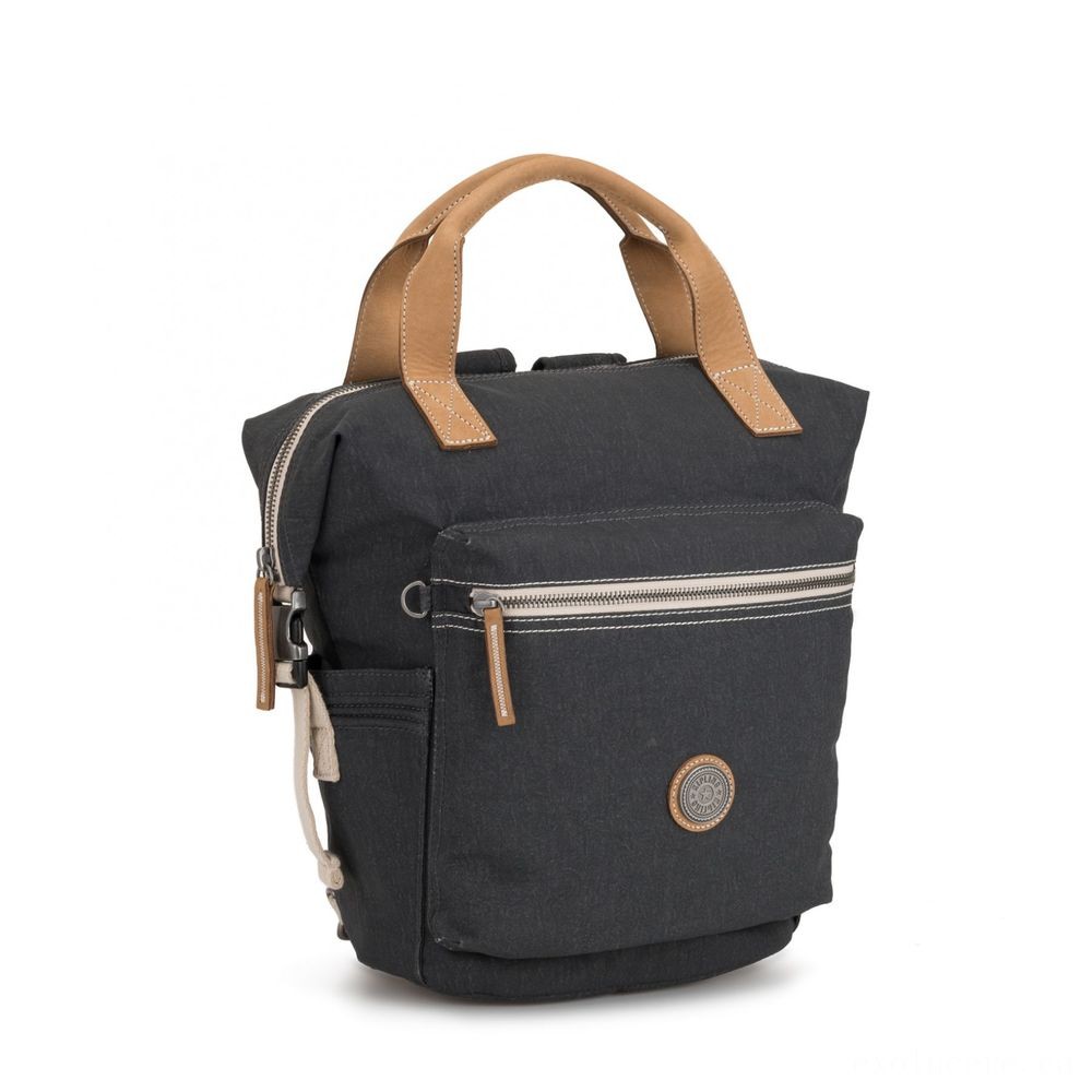 Kipling TSUKI S Tiny Backpack with semi easily removed straps Informal Grey.