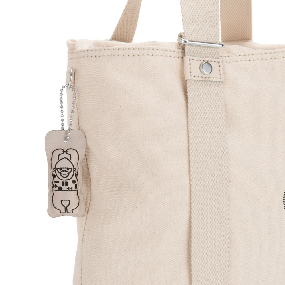 Bonus Offer - Kipling LOVILIA Medium Backpack Convertible to Ladies Handbag and Shoulderbag Popular Music Wave Print. - End-of-Year Extravaganza:£27[libag6734nk]