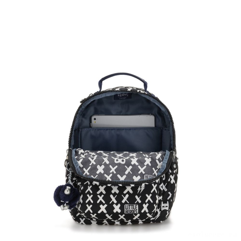 December Cyber Monday Sale -  Kipling SEOUL GO S Little Backpack Child Hero. - Value:£42[libag6743nk]