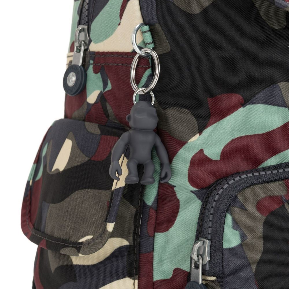 Kipling Area PACK S Small Backpack Camouflage Huge.