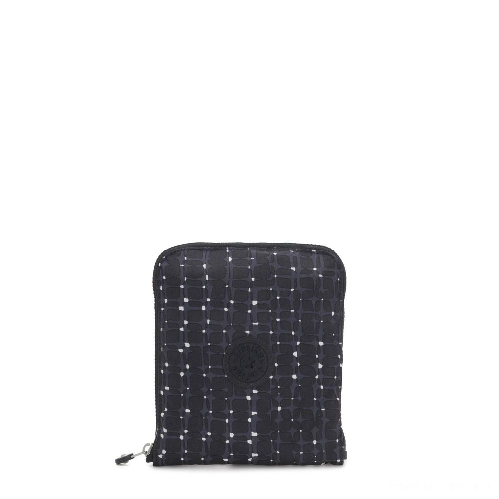 April Showers Sale - Kipling IMAGINE PACK Huge Foldable Shoulder Bag Tile Imprint. - End-of-Season Shindig:£28[libag6769nk]