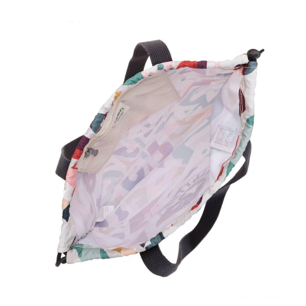 August Back to School Sale - Kipling Brand New HIPHURRAY Tiny Foldable Tote with drawstring Popular music Imprint. - Frenzy:£15[chbag6784ar]
