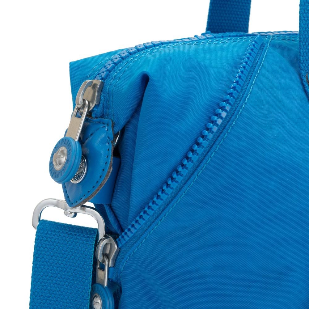 Price Crash - Kipling Craft NC Lightweight Tote Bag Methyl Blue Nc. - Click and Collect Cash Cow:£34