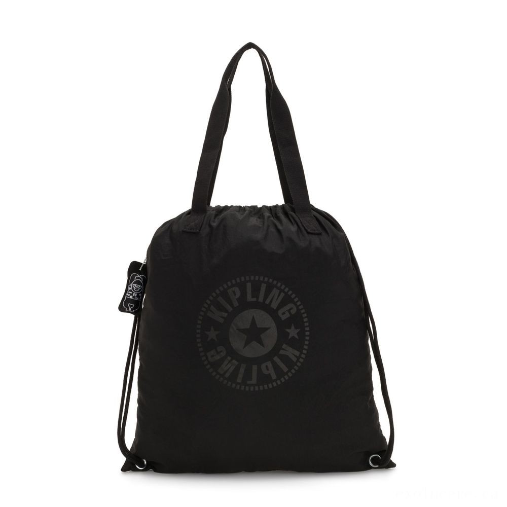 Kipling HIPHURRAY PACKABLE Channel Foldable Tote  Illumination.