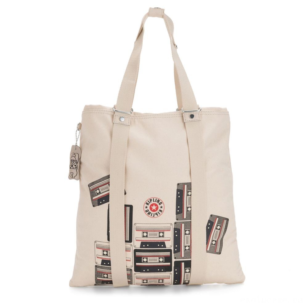 Buy One Get One Free - Kipling LOVILIA Channel Bag Convertible to Bag and also Shoulderbag Cassette Pile. - Off:£25