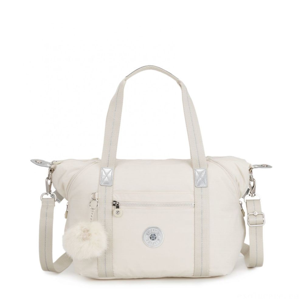 Click and Collect Sale - Kipling ART Bag Dazz White. - End-of-Season Shindig:£21