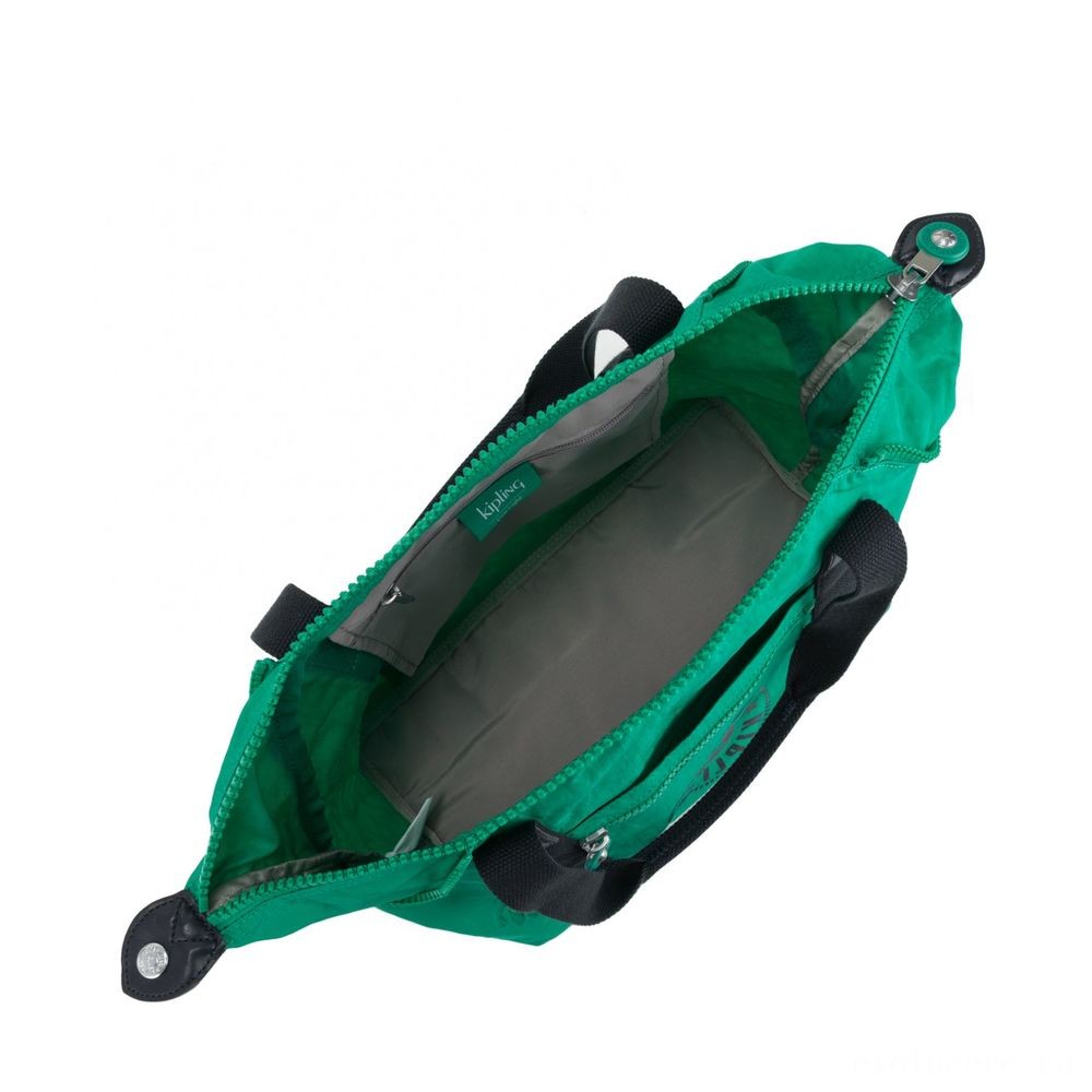 Discount - Kipling Craft NC Lightweight Shoulder Bag Lively Green. - Reduced:£23[jcbag6865ba]