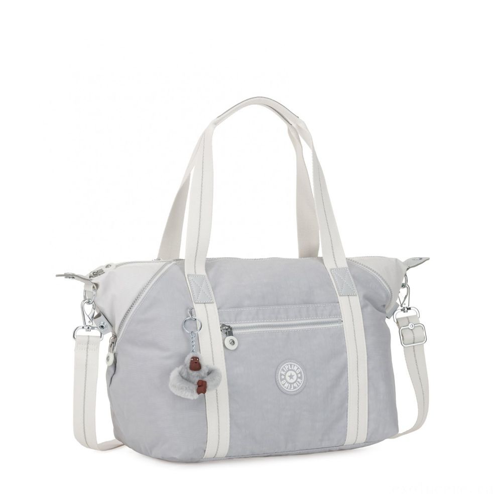 Kipling Fine Art Handbag Energetic Grey Bl.
