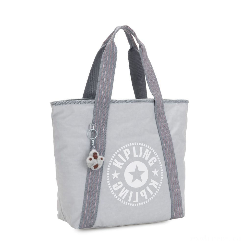 Members Only Sale - Kipling ZANE Tool shoulder bag along with shoulderstrap Active Grey C. - Extravaganza:£17