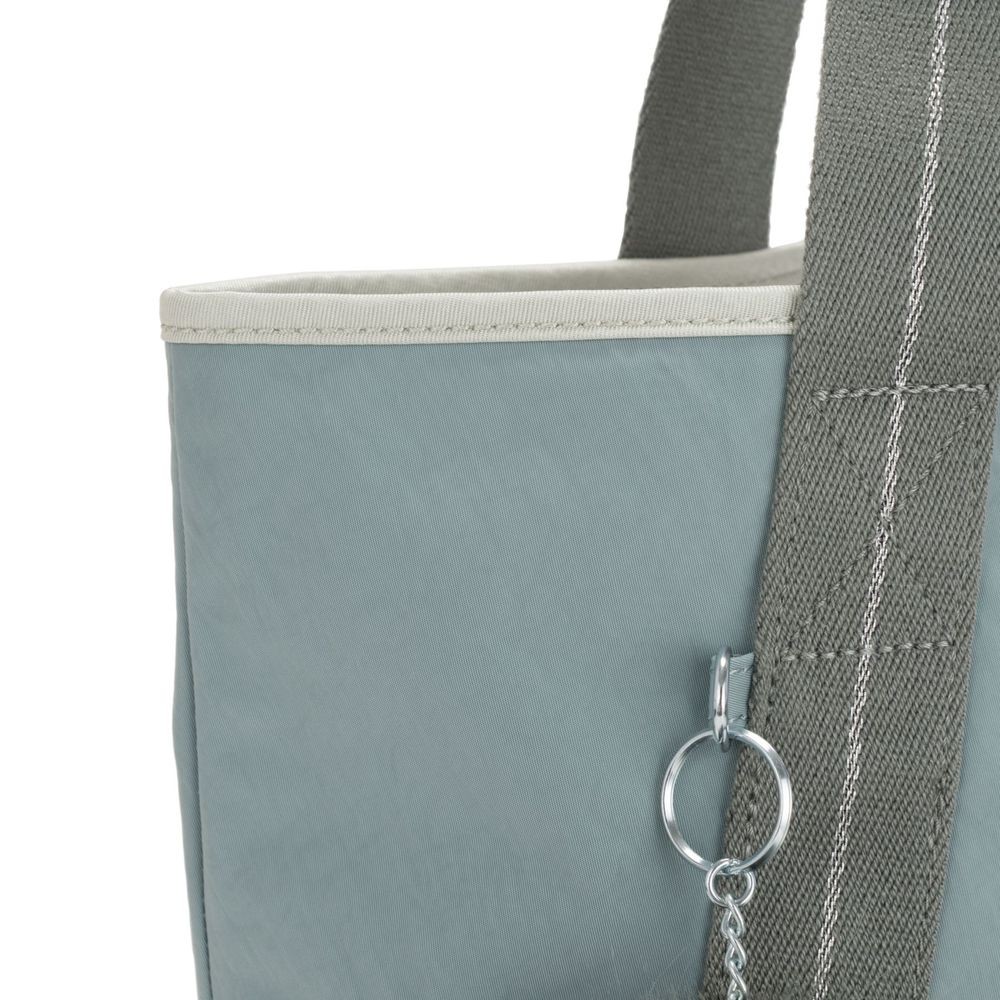 70% Off - Kipling ZANE Tool shopping bag with shoulderstrap Soft Eco-friendly C. - Winter Wonderland Weekend Windfall:£15[cobag6888li]