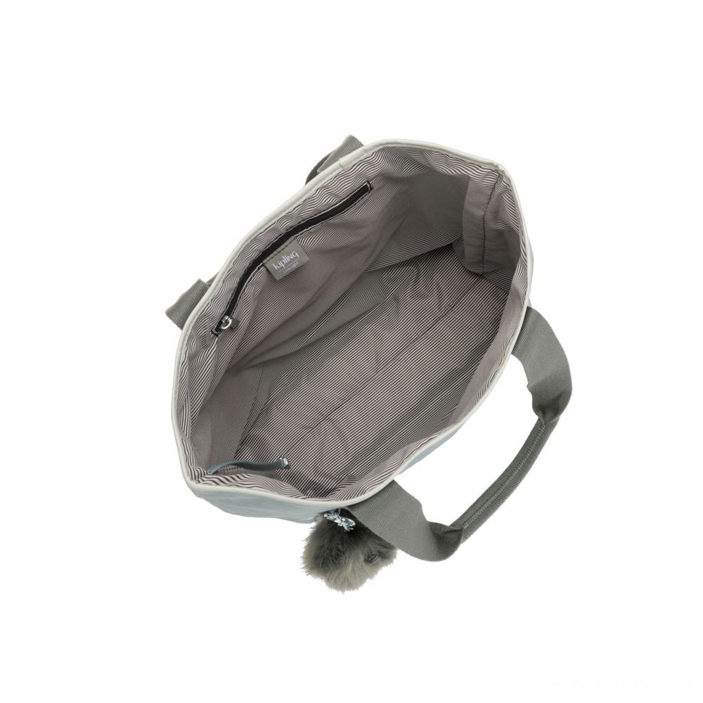 Kipling ZANE Channel shopping bag along with shoulderstrap Soft Eco-friendly C.