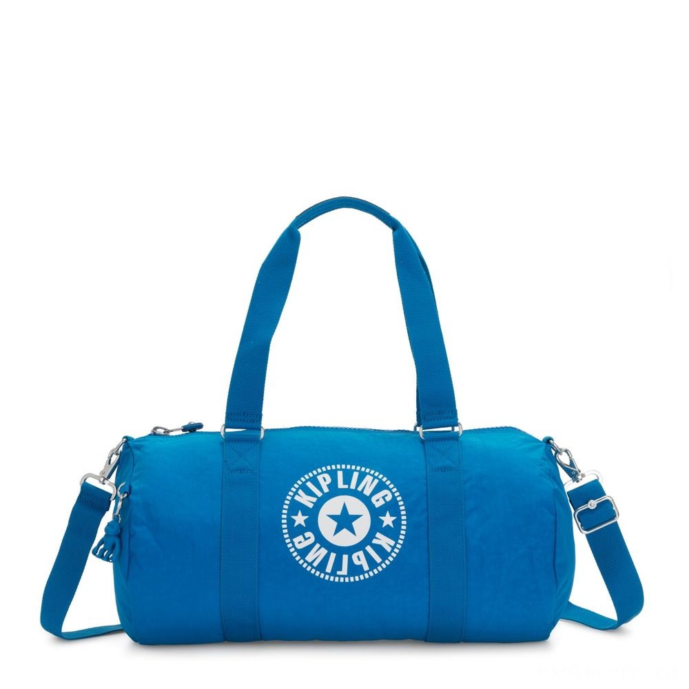 Click Here to Save - Kipling ONALO Multifunctional Duffle Bag Methyl Blue Nc - Online Outlet Extravaganza:£32