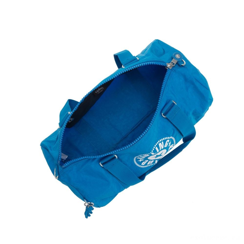 Mega Sale - Kipling ONALO Multifunctional Duffle Bag Methyl Blue Nc - Winter Wonderland Weekend Windfall:£34